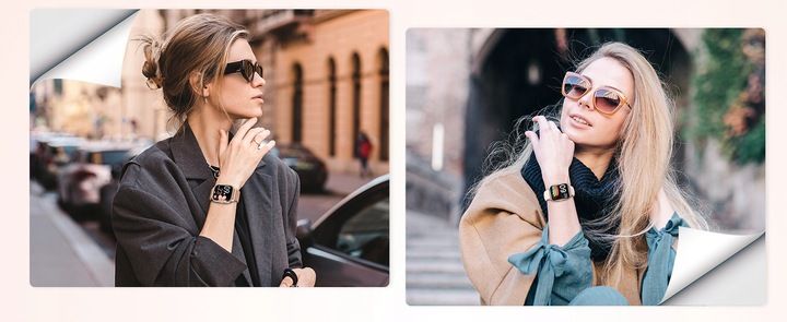 Naixues Smartwatch Zegarek Damski Połączenie Bluetooth 1.85''amoled Hd