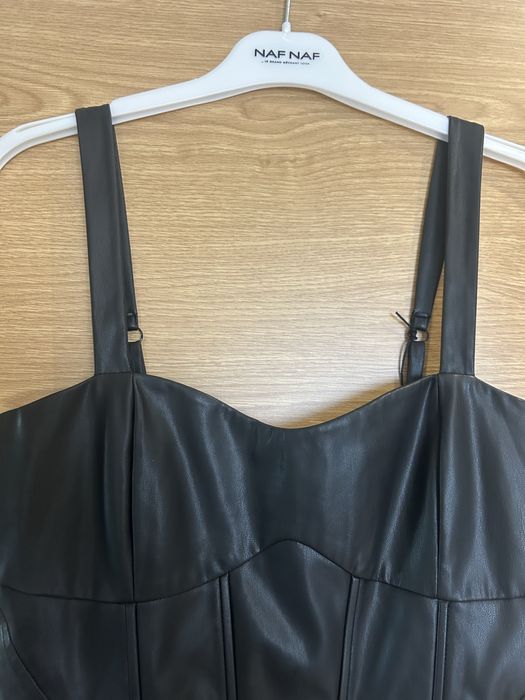 Vestido GUESS couro/ecopele