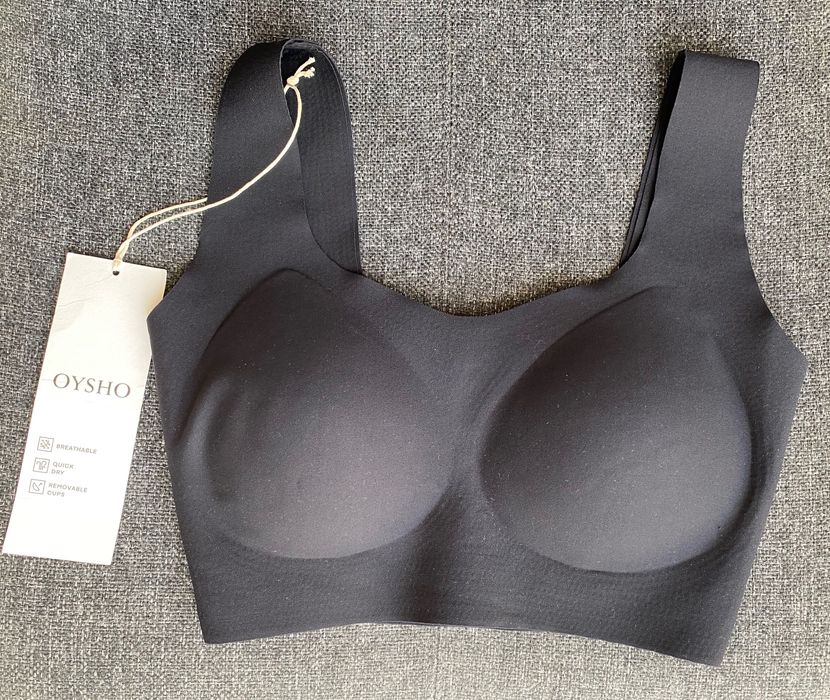 Top XS preto Oysho (Novo)