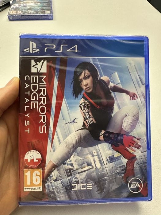 Mirrors Edge Catalyst PL nowa folia PS4 PS5
