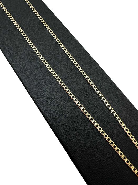 Złoty łańcuszek panerka 44cm 585 2,86g