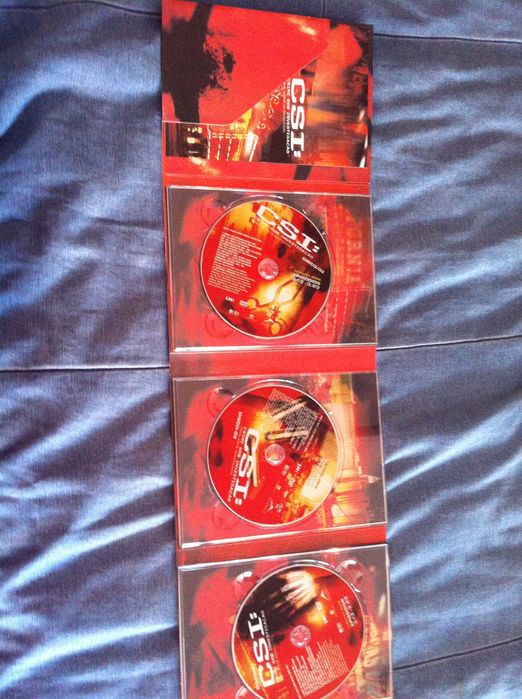 DVD's CSI Las Vegas e Miami temporadas completas64585821111810122