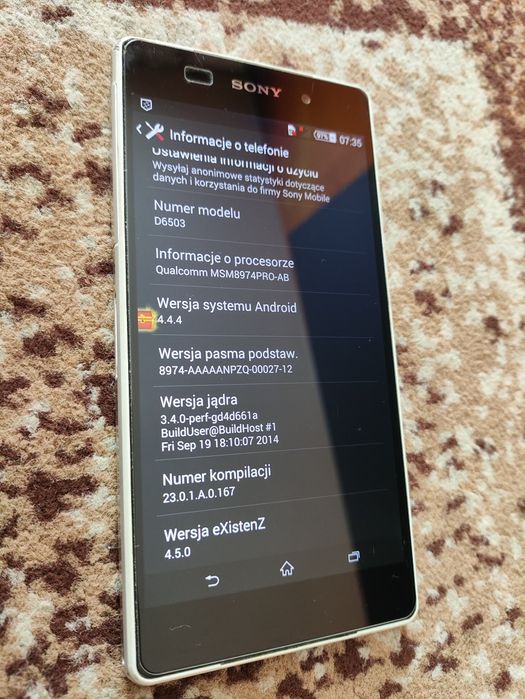 Smartfon Sony Xperia Z2