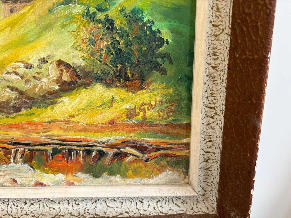 Pejzaż górski - olej na płótnie