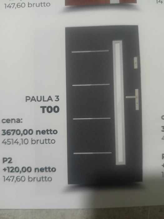 Drzwi metalowe przeszklone