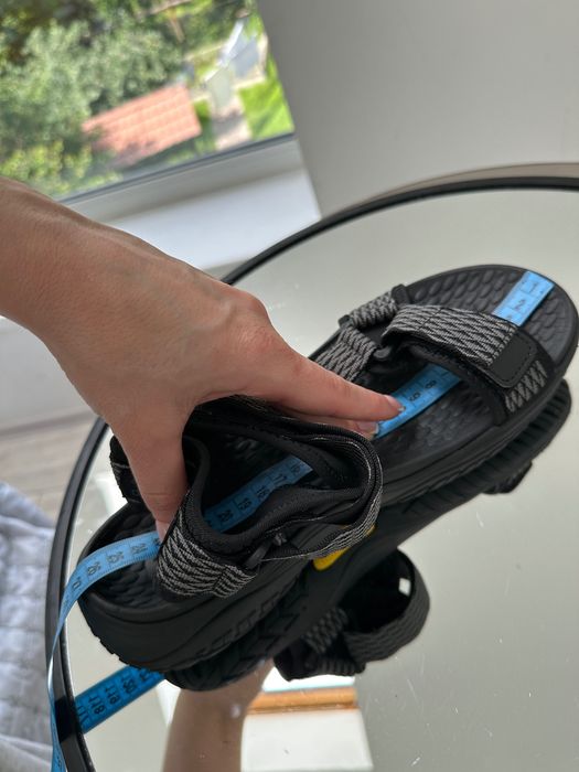Качественные мужские босоножки на липучках Skechers 39/40/46р