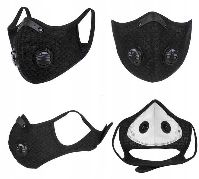 N95 Maseczka antywirusowa / antysmogowa + 2 filtry.