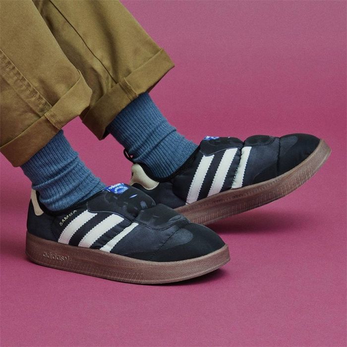 Кросівки зимові пуфели Adidas Puffylette samba оригінал дутіки