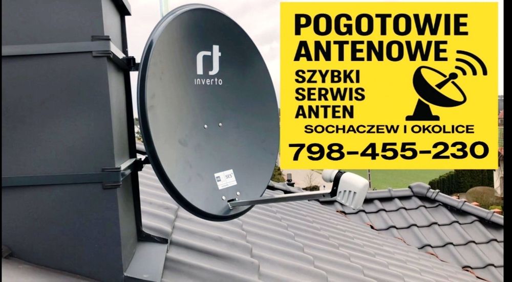 Serwis rtv ustawianie Anten satelitarnych oraz telewizji naziemnej Dvbt 2