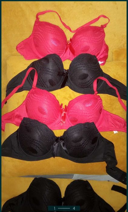 Okazja 5sztuk biustonosze młodzieżowe roz 32/70 ,34/75