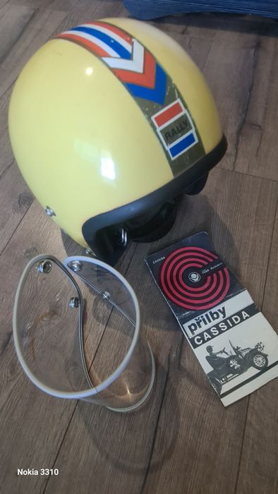 Мото шлем ретро Cassida integra