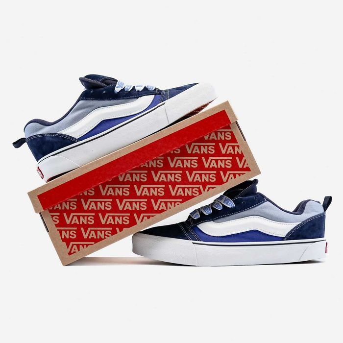 Кросівки VANS KNU Skool Blue premium