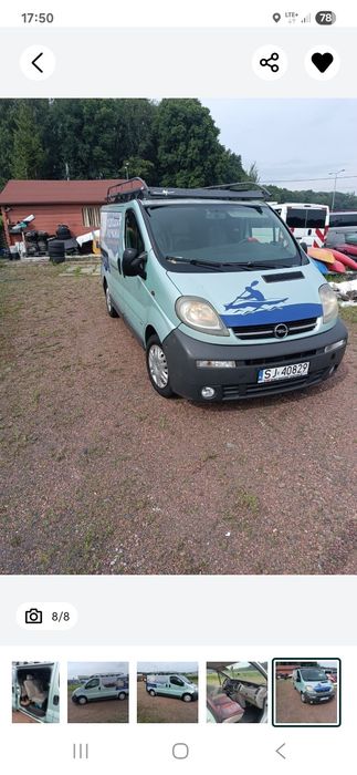Opel vivaro 9 os. Do remontu