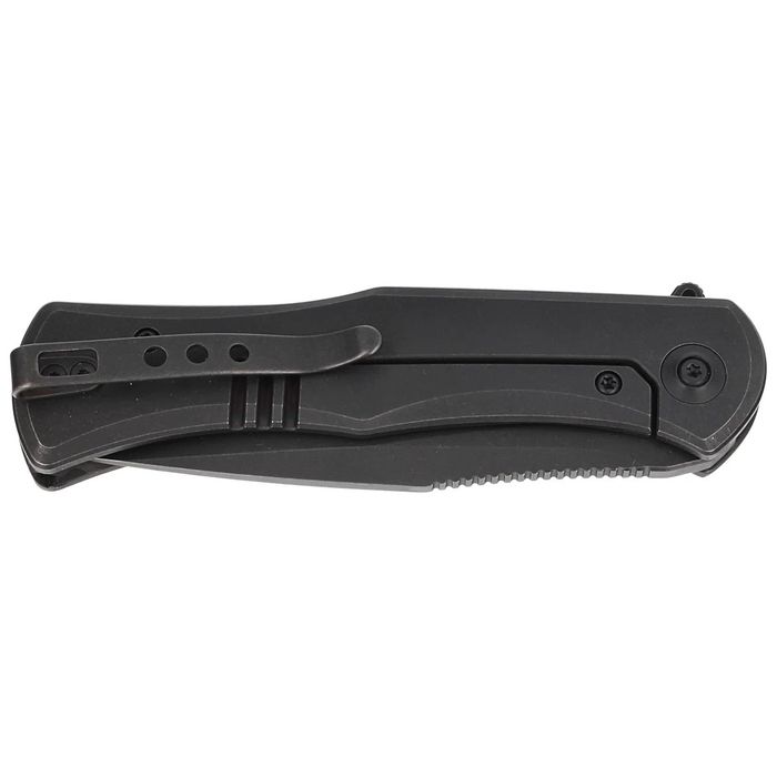 Nóż składany WE Knife Primoris Marble Carbon Fiber / Black Ti, Black Stonewashed (WE20047B-1)