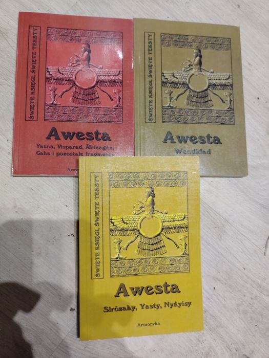 Awesta - trzy tomy
