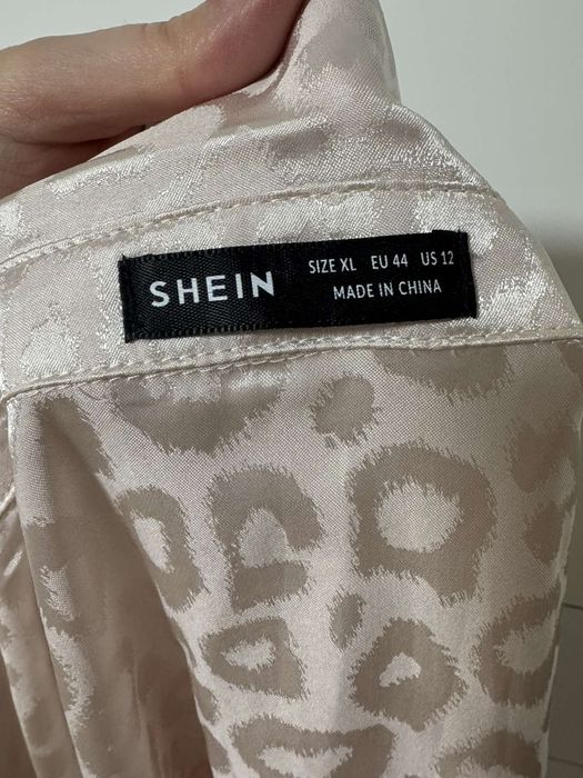 Жіноча блуза блузка Shein 44 (16 євр) лео принт