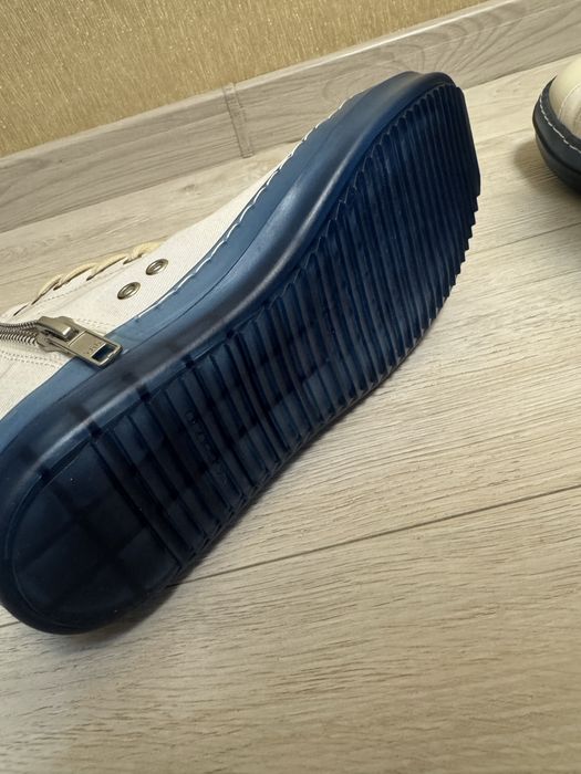 Кросівки Rick Owens Ramones High ice blue