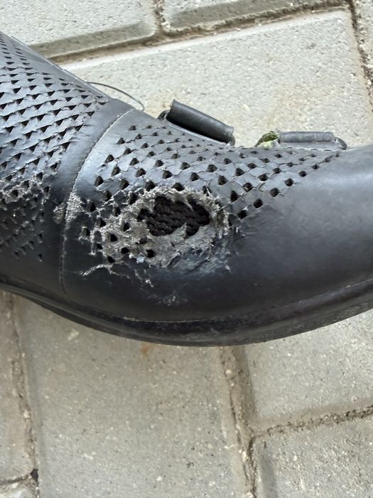 Sapatos ciclismo estrada com bastante uso 42