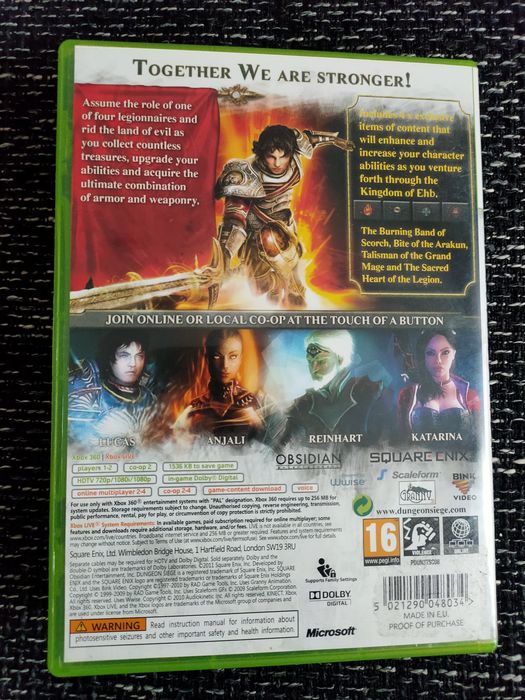 Dungeon Siege 3 Xbox 360