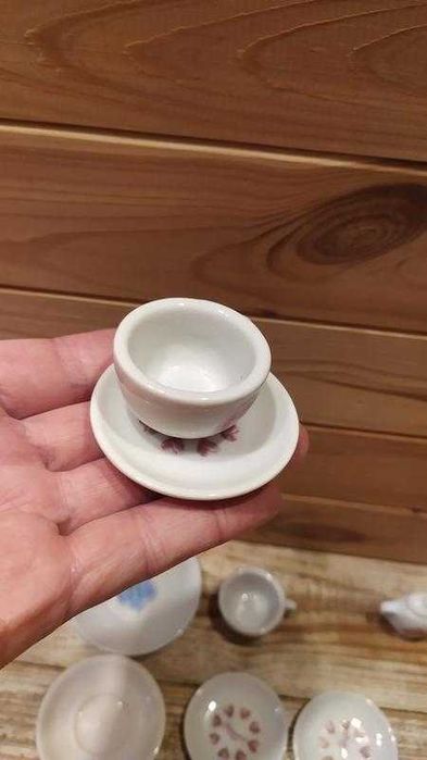 Детская керамическая посуда для кукол
