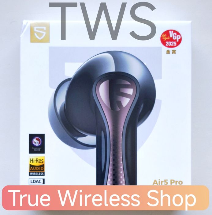 Оригінальні бездротові TWS навушники Soundpeats Air 5 Pro