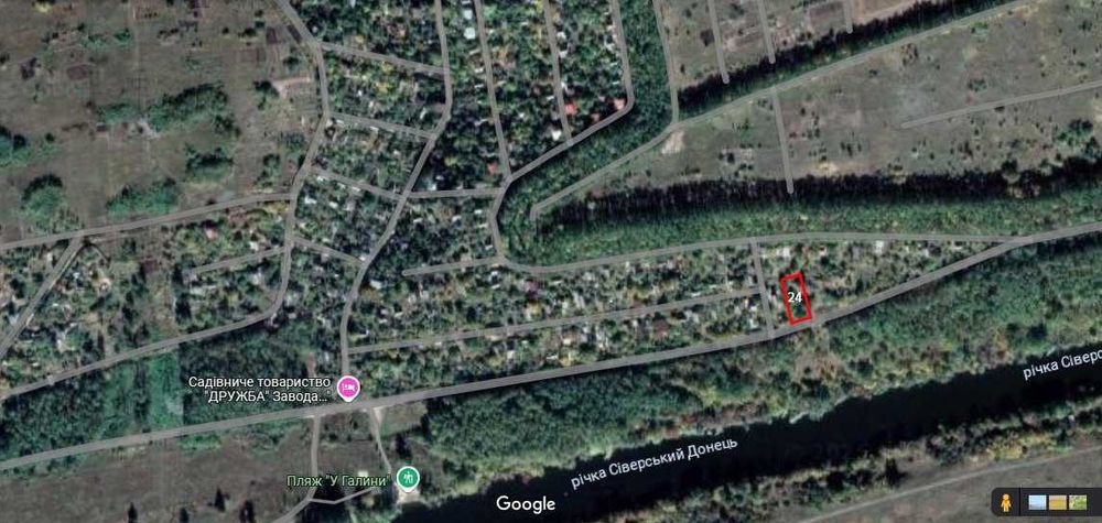 Продам земельный участок 6 соток с подвальным помещением Змиев