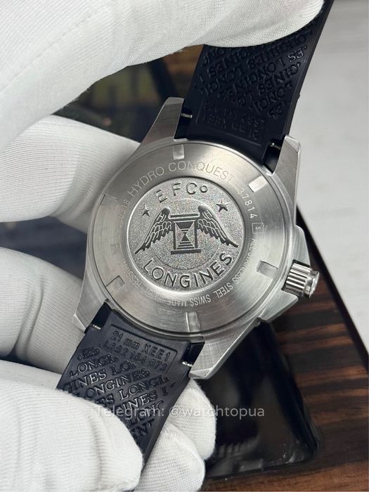 Годинник Longines HydroConquest Black