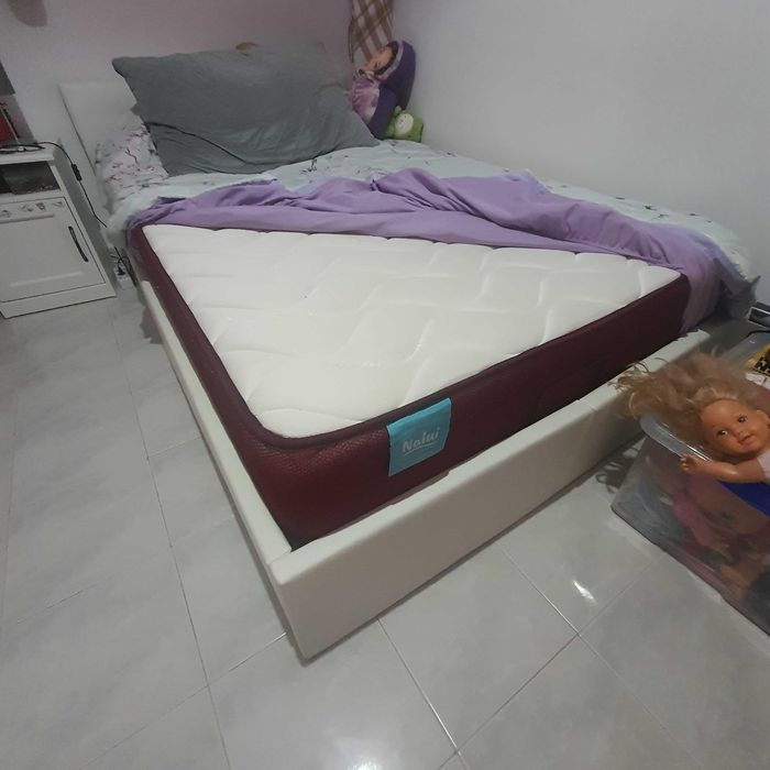 Cama 120×200 com arrumaçao