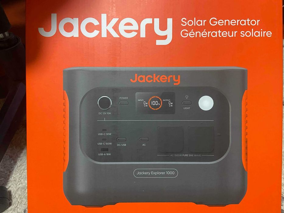 Jackery Explorer 1000v2 1000W Нова Зарядна Станція