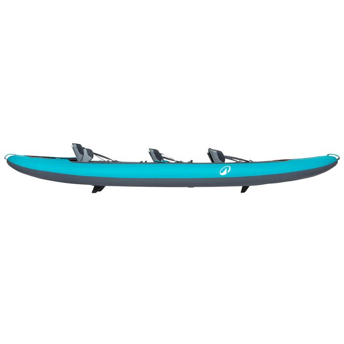Canoa kayak insuflável 2/3 lugares - 100 Azul