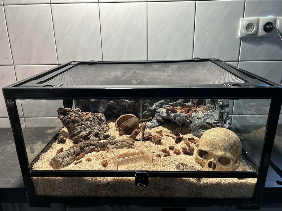 Sprzedam terrarium Repti-Zoo w komplecie ze ścianką