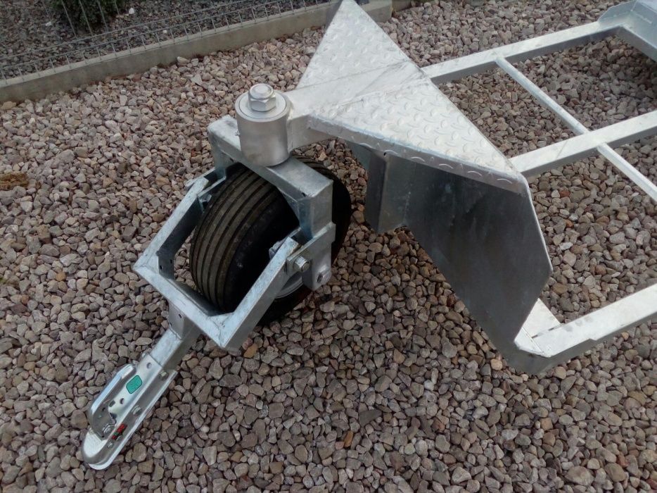 Wózek Sadowniczy W-1P/3K, /KOŁA 10 PŁÓCIEN / OCYNK /   Wózki Sadownicz