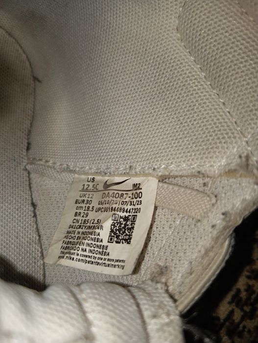 Хай топы Nike белые