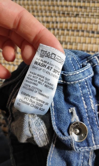 Spodnie chłopięce jeansowe Marks&Spencer