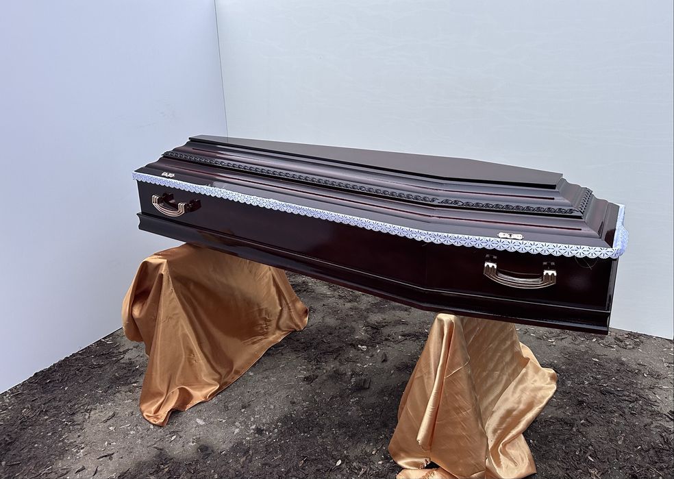 Труни оптом (гроби, домовини, ритуальні послуги, услуги)