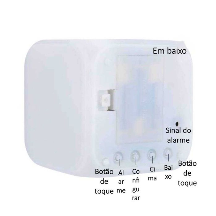 Relógio alarme digital ∎ LED ∎ Com 7 cores diferentes