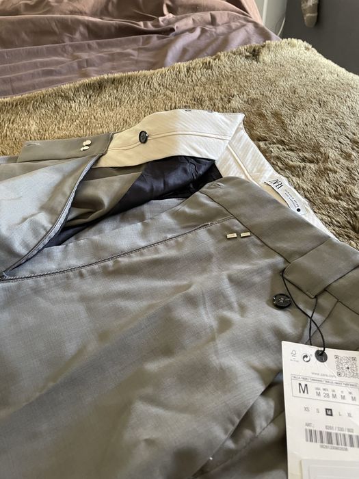 Calça cinzenta ZARA Nova tamanho M
