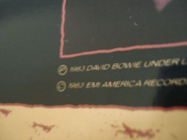 David Bowie China Girl Remix ) Disco Vinil EMI America 1983