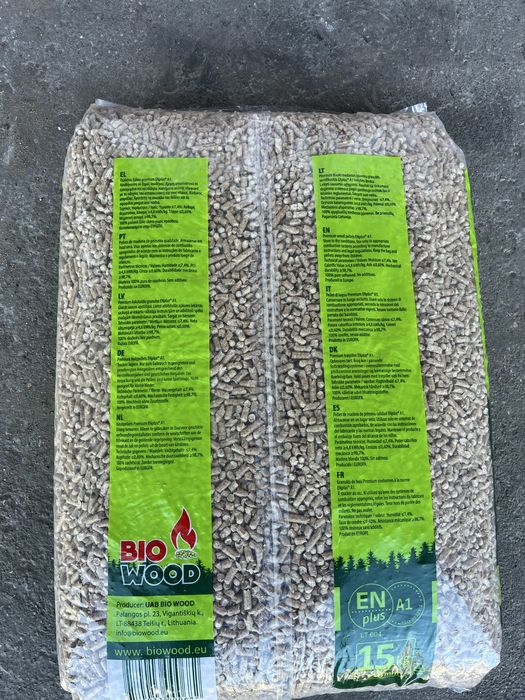 Pellet Sosnowy A1 ENplus BIO WOOD