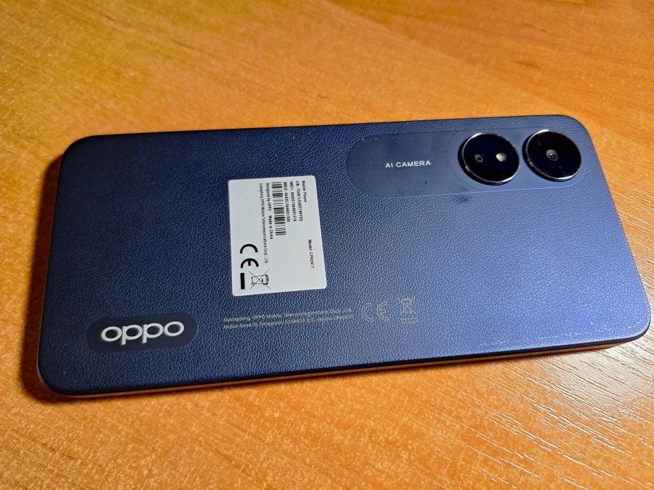 Oppo A17 granatowy stan  bdb+ smartwatch
