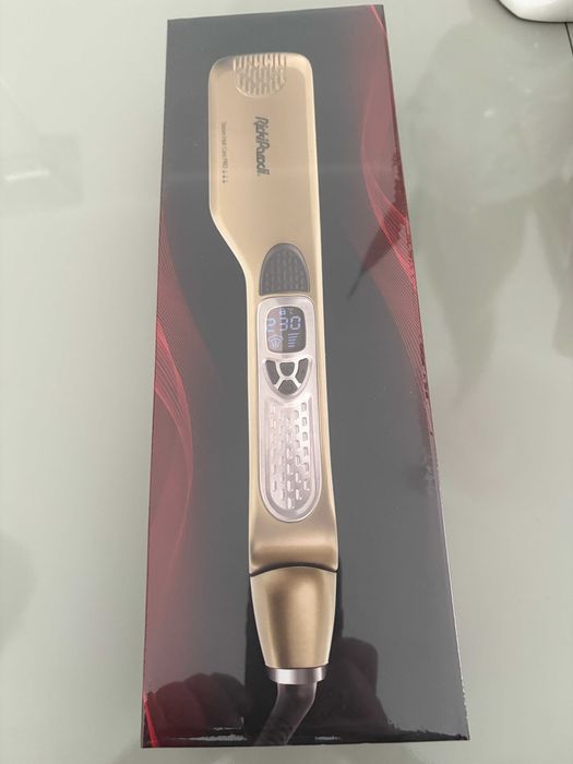 Prancha de Cabelo RickiParodi Vappro Vapor Dourada 230ºC | Nova | Selada