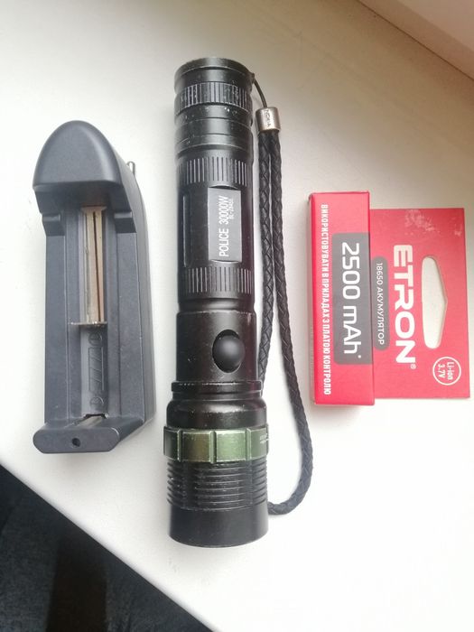 Фонарь bailong+бонус