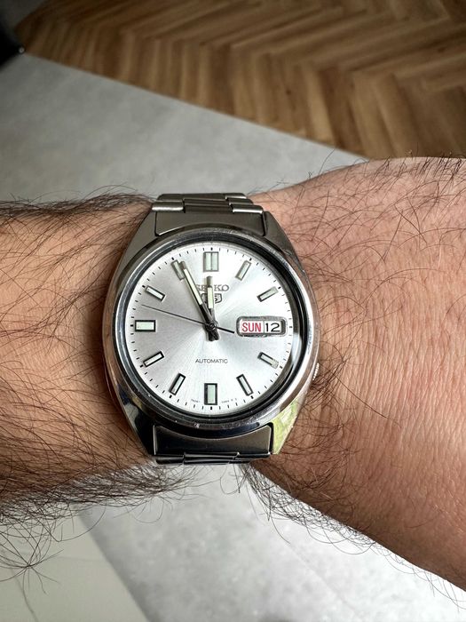 Piękne Seiko 5 7s26 Day Date