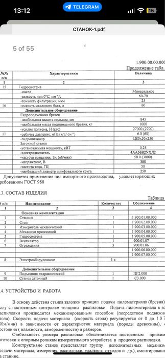 Станок круглопильний ЦДС 1000