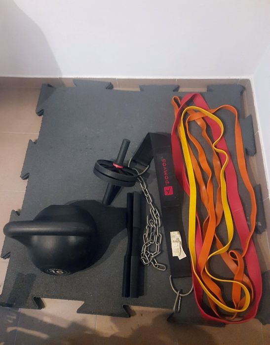 Mini siłownia domowa