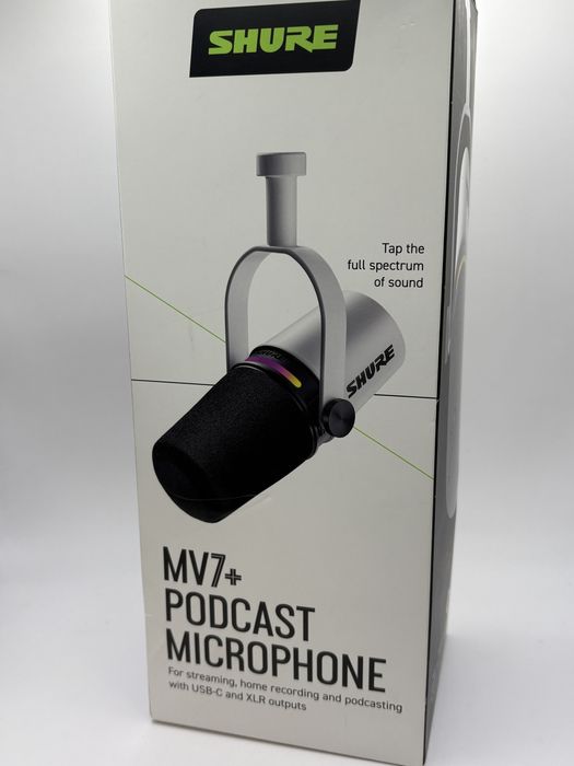 Mikrofon Shure MV7+ Halogsm Piotrkowska 19