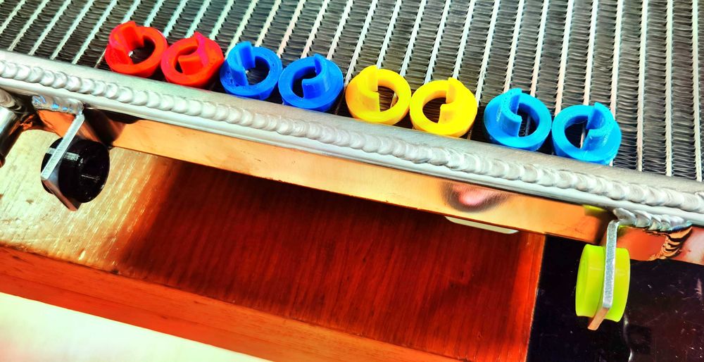 Radiador Yamaha TDR250 de 88 até 90, Alumínio Performance