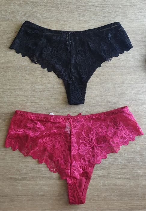 4×Stringi Damskie 3XL