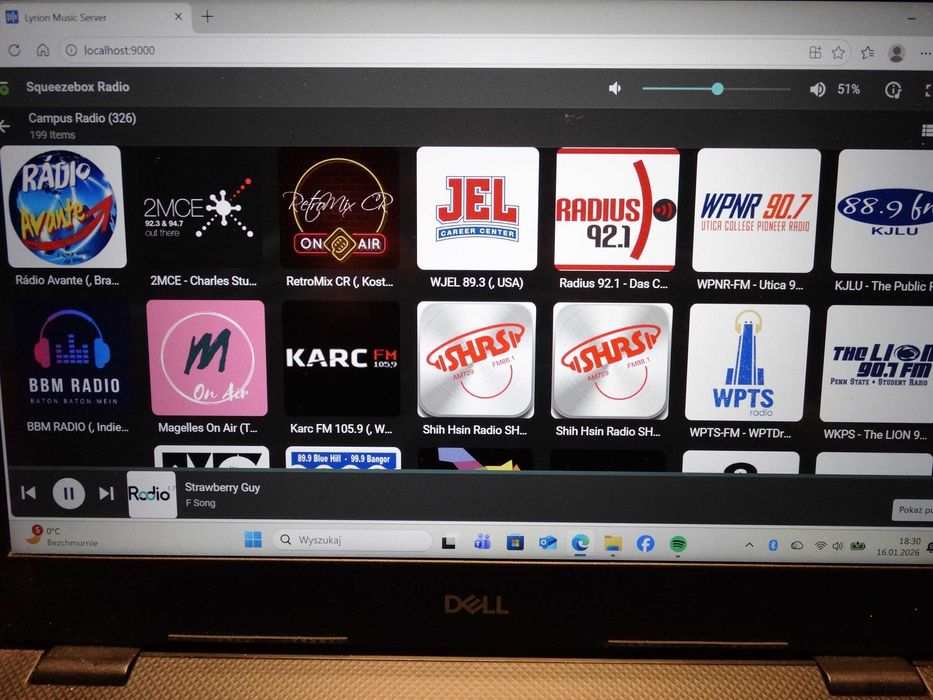 Radio Logitech Squeezebox X-R0001