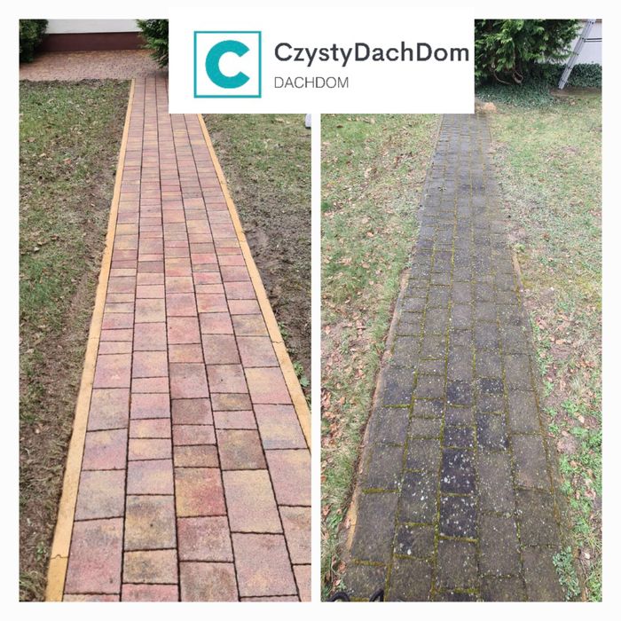 Mycie/malowanie dachów, elewacji